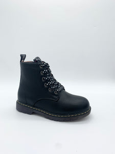 Garvalin Ankle Boot Star Lace - Doc style ankle boot black girl Dublin 