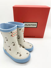 Load image into Gallery viewer, Hunter Junior Kids First Welly Boot Penguin
