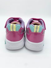 Load image into Gallery viewer, Geox Assister Lights Trainer Fuscia/Multicolour J56E9B 0ASKN C8238
