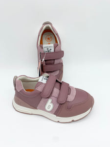 Biomecanics B Logo Leather Trainer Pink/Malva 231006-B165