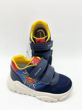Load image into Gallery viewer, Geox Ciufciuf Trainer Navy/Red B655RB0BC22C4245
