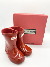 Load image into Gallery viewer, Hunter Junior Kids First Welly Boot Gloss Military Red
