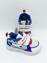 Load image into Gallery viewer, Garvalin Space Rocket Light Up Trainer White/Royal 262721-B050

