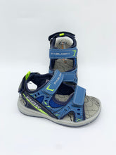 Load image into Gallery viewer, Pablosky Neoprene Sandal Jeans/Navy
