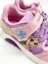Load image into Gallery viewer, Geox Fadinlight Rapunzel Trainer Pink/Dk Lilac J65MB0ANKCC8058
