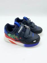 Load image into Gallery viewer, Primigi Infinity Light Dinosaur Trainer Navy/Royal 8982000
