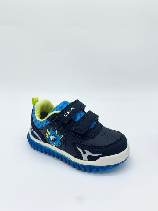 Geox Dino Trainer Navy blue Light junior trainer boy Dublin 