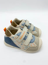 Load image into Gallery viewer, Biomecanics Dinosaur Print Shoe Blue/Biege Sporco 262120-B695
