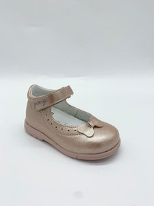 Primigi Baby Rose Gold Mary Jane occasion wear shoe 