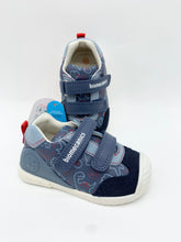 Load image into Gallery viewer, Biomecanics Dinosaur Print Shoe Petrol Blue 262120-A556
