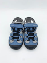 Load image into Gallery viewer, Geox Vaniett Closed Toe Sandal Lt Blue/Black
