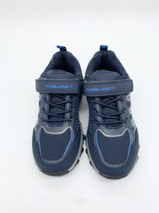 Pablosky Water Resistant Trainer Navy/Royal 979020