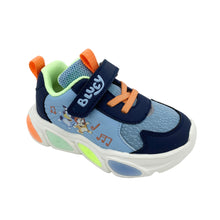 Load image into Gallery viewer, Children&#39;s sneaker with colorful design on a white background
