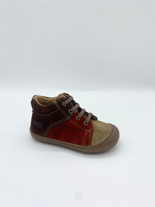 Bopy Ankle Boot Cognac green red shoe boy Dublin 