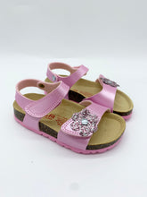Load image into Gallery viewer, Superfit Fussbett Sandal Rosa Pink Flower

