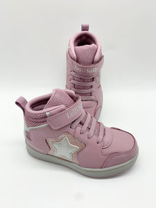 Lelli Kelly Water Resistant Star Hi-Top Rosa/Silver LKAA5224A00