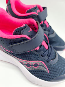 Saucony Kinvara Trainer Pink/Navy 14/A/C Velcro