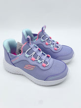 Load image into Gallery viewer, Skechers Simple Cute Slip Ins Grey/Lilac 303585L/GRY
