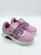 Load image into Gallery viewer, Geox Fadinlight Rapunzel Trainer Pink/Dk Lilac J65MB0ANKCC8058
