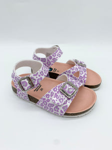 Pablosky Fantasia Animal Print Sandal Lilac