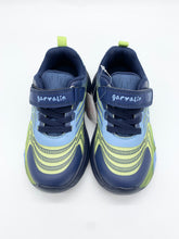 Load image into Gallery viewer, Garvalin Lights Trainer Blue/Lime 261805-A914
