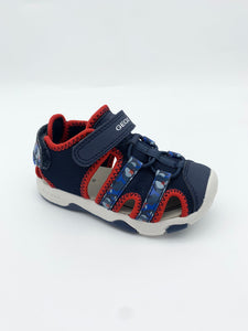 Geox Multy Sandal Navy/Red