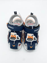 Load image into Gallery viewer, Primigi Junior Light Up Sandal Navy/Orange 1457122
