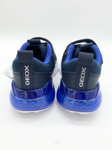 Geox Activart Illuminus Light Up Trainer Navy/Royal J56LYA02A9JC4226