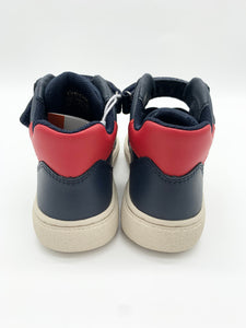Geox Theleven Hi-Top Navy/Red J56LDB054FUC0735