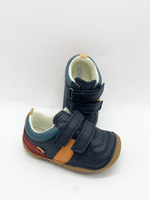 Load image into Gallery viewer, Startrite Zap Navy/Multi Leather Pre-Walker/Cruiser Shoe
