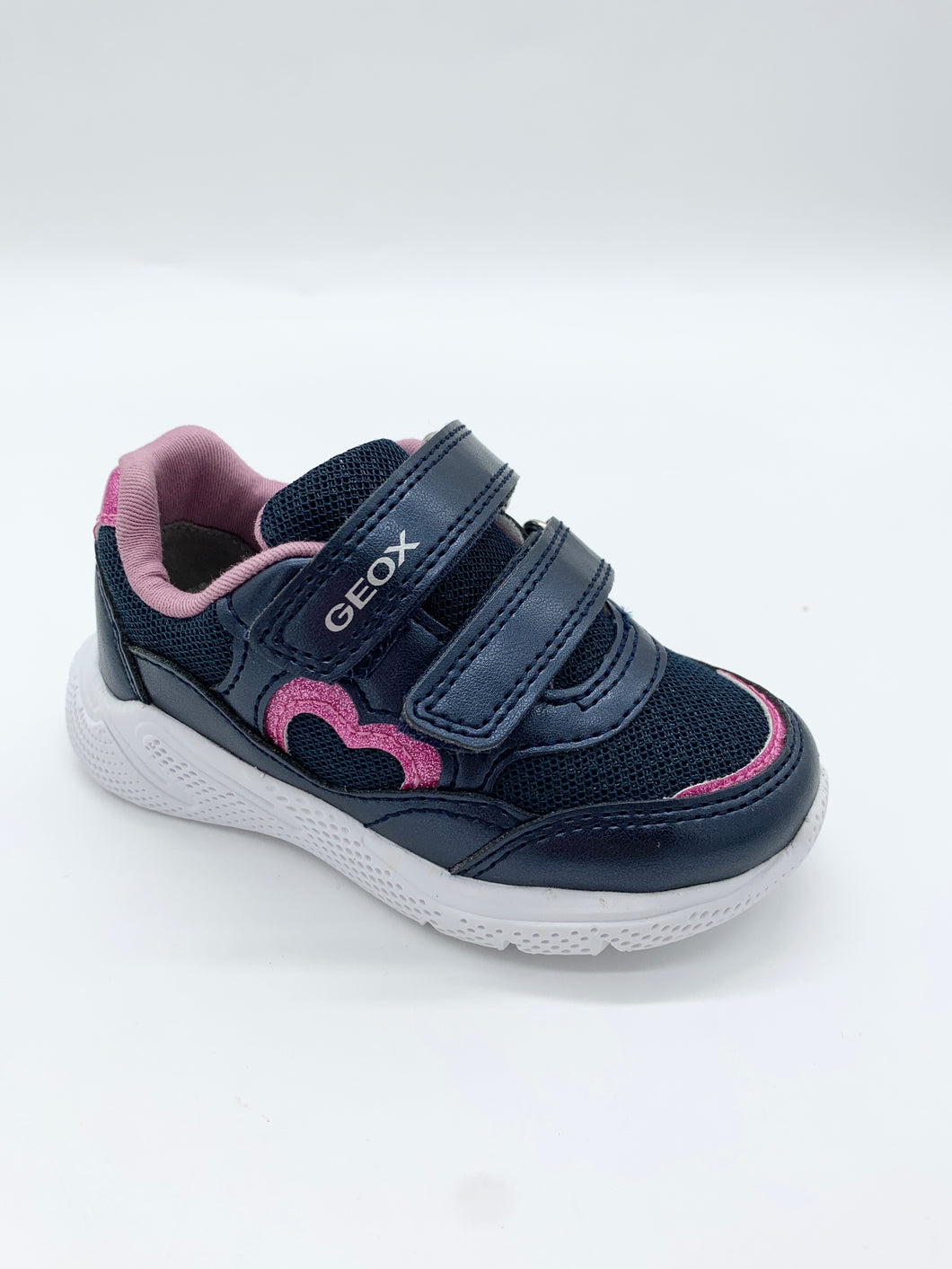 Geox Sprintye Trainer Navy/pink B564TA0GNAJC4002