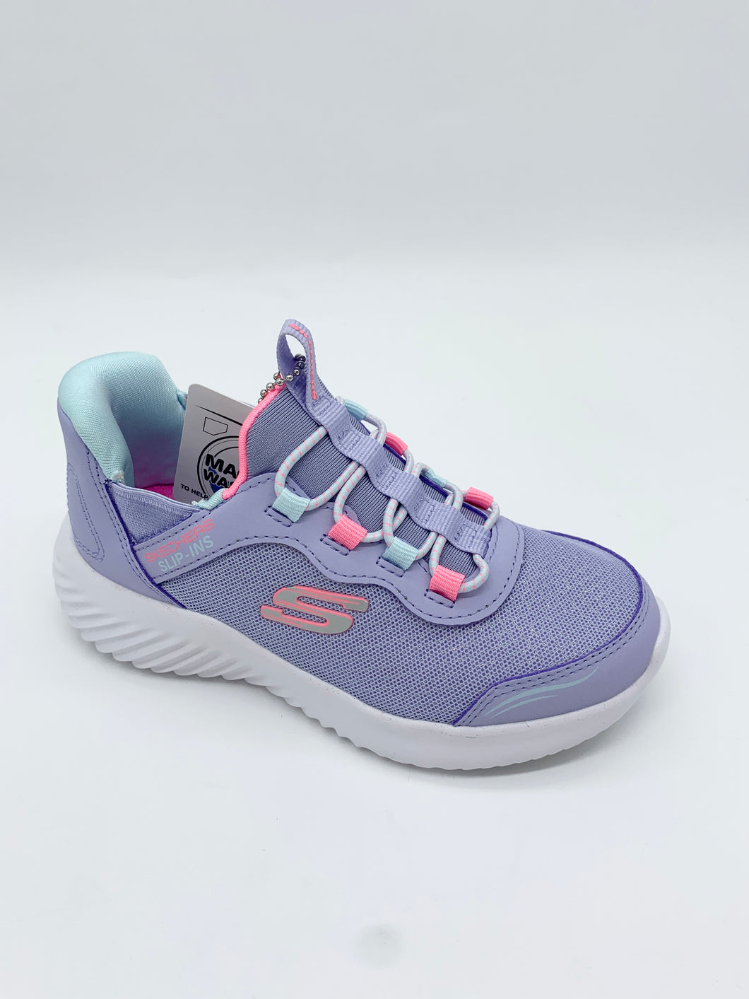 Skechers Simple Cute Slip Ins Grey/Lilac 303585L/GRY