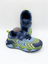 Load image into Gallery viewer, Garvalin Lights Trainer Blue/Lime 261805-A914
