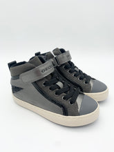 Load image into Gallery viewer, Geox Kalispera Hi-Top Grey/Black.
