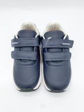 Load image into Gallery viewer, Biomecanics Leather Trainer Navy/Azul 262250-A008

