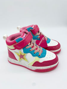 Agatha Ruiz De La Prada Star Hi-Top in Pink Rosa 251960-A032 or Blanco White 251960-B050