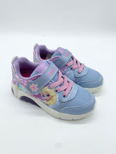 Load image into Gallery viewer, Geox Fadinlight Elsa Frozen Trainer Lilac/Sky Blue J65M4C0AN02C8RM4

