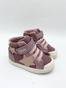 Geox Gisli Baby Girl Dk Pink Hi-Top B561MA0AU54C8006