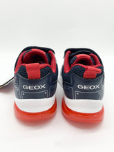 Load image into Gallery viewer, Geox Ciberdron Spider-Man Lights Trainer Navy/Red/Silver J65LBC014CEC0735
