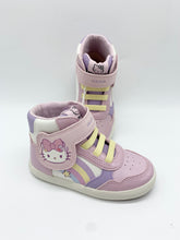 Load image into Gallery viewer, Geox Gisli Baby Girl Hello Kitty White/Pink Hi-Top B661MC 05402 C0406
