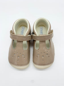 Startrite Tumble Taupe Patent Pre-Walker/Cruiser Shoe