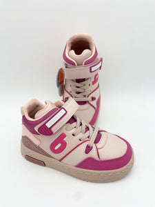 Biomechanics B Logo Hi-Top Cotton Pink.