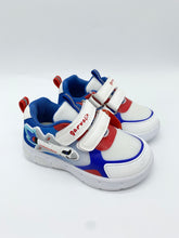 Load image into Gallery viewer, Garvalin Space Rocket Light Up Trainer White/Royal 262721-B050
