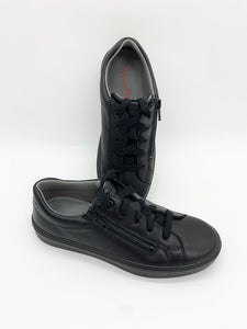 Superfit Heaven Lace Leather Trainer Black