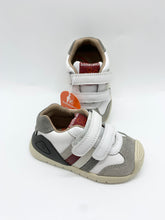 Load image into Gallery viewer, Biomecanics Casual Stripe Shoe White/Grey or Ocean Navy/Royal
