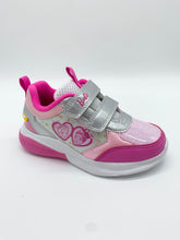 Load image into Gallery viewer, Primigi Barbie Girl Light Up Trainer Rosa/Silver 2469800
