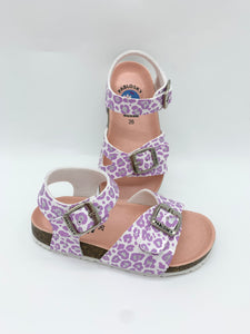 Pablosky Fantasia Animal Print Sandal Lilac