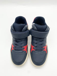 Geox Theleven Hi-Top Navy/Red J56LDB054FUC0735