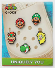 Load image into Gallery viewer, Crocs Jibbitz 5 Pack Super Mario
