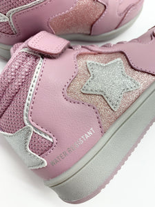 Lelli Kelly Water Resistant Star Hi-Top Rosa/Silver LKAA5224A00